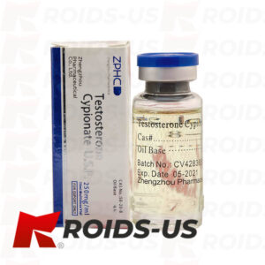 Testosterone Cypionate ZPHC Vial 250 mg/ml