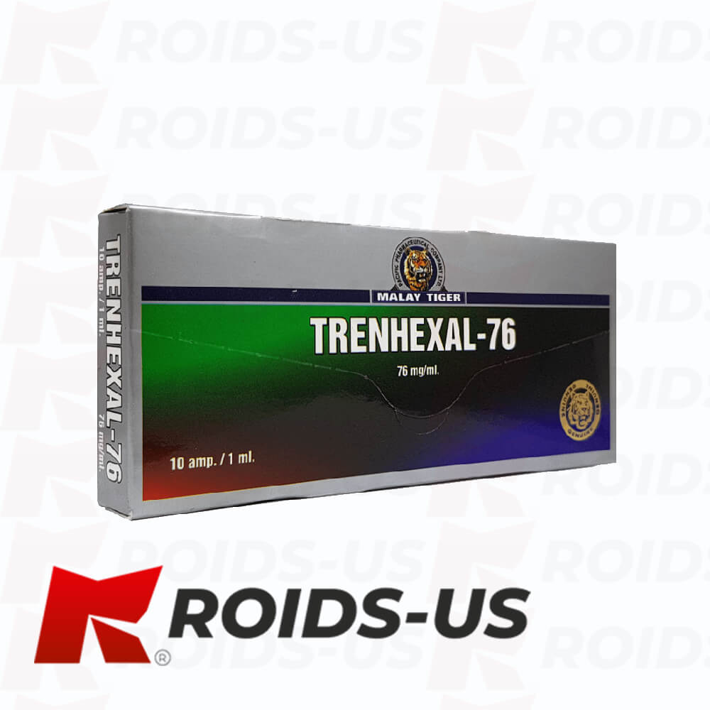 Trenbolone Hexahydrobenzylcarbonate Malay Tiger Trenhexal-76 76 mg/ml